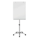 Nobo Glass Mobile Flipchart Easel Magnetic 700x1000mm Silver 1903949 - UK BUSINESS SUPPLIES