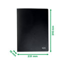 Leitz Recycle Polypropylene Display Book 40 Pockets A4 Black 46770095 - UK BUSINESS SUPPLIES