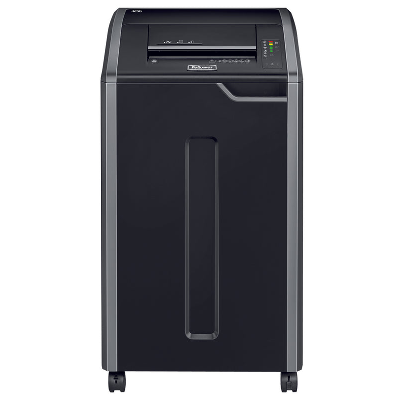 Fellowes Powershred 425Ci Cross Cut Shredder 121 Litre 32 Sheet Black/Grey 4698001 - UK BUSINESS SUPPLIES