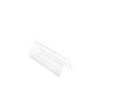 Deflecto Tent Shaped Desktop Name Holder A4 Landscape Clear - 48601 - UK BUSINESS SUPPLIES