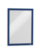 Durable Duraframe Magnetic Display Frame Self Adhesive A4 Blue (Pack 2) 487207 - UK BUSINESS SUPPLIES