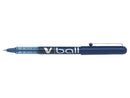 Pilot VBall Liquid Ink Rollerball Pen 0.5mm Tip 0.3mm Line Blue (Pack 12) - 4902505085420SA - UK BUSINESS SUPPLIES