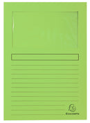 Forever Window Folder Manilla A4 120gsm Assorted (Pack 100) - 50100E - UK BUSINESS SUPPLIES