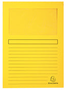 Forever Window Folder Manilla A4 120gsm Assorted (Pack 100) - 50100E - UK BUSINESS SUPPLIES