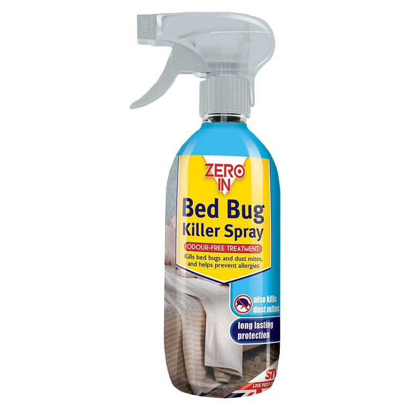 Zero In Bed Bug Killer Spray 500ml - UK BUSINESS SUPPLIES