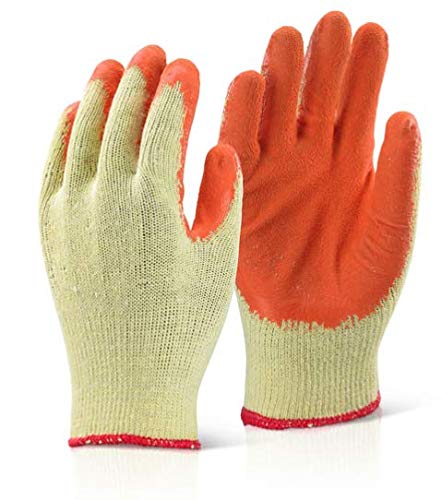 Latex Palm Coated  Multi-purpose Glove x 10 {All Sizes} - UK BUSINESS SUPPLIES