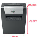 Rexel Momentum X406 Cross Cut Shredder 15 Litre 6 Sheet Black 2104569 - UK BUSINESS SUPPLIES