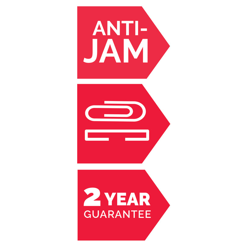 Rexel Momentum X406 Cross Cut Shredder 15 Litre 6 Sheet Black 2104569 - UK BUSINESS SUPPLIES