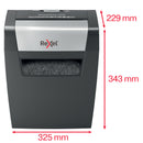Rexel Momentum X308 Cross Cut Shredder 15 Litre 8 Sheet Black 2104570 - UK BUSINESS SUPPLIES
