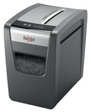 Rexel Momentum X410-SL Slimline Cross Cut Shredder 23 Litre 10 Sheet Black 2104573 - UK BUSINESS SUPPLIES