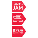 Rexel Momentum M510 Micro Cut Shredder 23 Litre 10 Sheet Black 2104575 - UK BUSINESS SUPPLIES