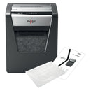 Rexel Momentum M510 Micro Cut Shredder 23 Litre 10 Sheet Black 2104575 - UK BUSINESS SUPPLIES