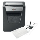 Rexel Momentum X415 Cross Cut Shredder 23 Litre 15 Sheet Black 2104576 - UK BUSINESS SUPPLIES