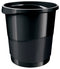 Rexel Choices Waste Bin Plastic Round 14 Litre Black 2115622 - UK BUSINESS SUPPLIES