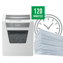 Leitz IQ Office Cross Cut Shredder 23 Litre 17 Sheet White DS 80031000 - UK BUSINESS SUPPLIES