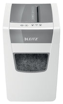 Leitz IQ Slim Home Office Cross Cut Shredder 23 Litre 10 Sheet White 80011000 - UK BUSINESS SUPPLIES