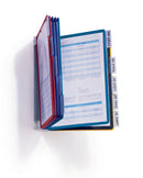 Durable Vario Wall Display System with 10 Panels Assorted Colours 556700 - UK BUSINESS SUPPLIES