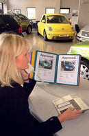 Durable Vario Desk Display System with 10 Panels Assorted Colours 557000 - UK BUSINESS SUPPLIES