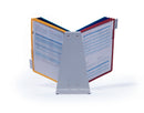 Durable Vario Desk Display System with 10 Panels Assorted Colours 557000 - UK BUSINESS SUPPLIES