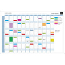 Exaplanner Yearly Magnetic Planner 900x590mm - 56153E - UK BUSINESS SUPPLIES
