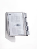 Durable Sherpa Wall Display System with 10 Panels Grey/Black 563122 - UK BUSINESS SUPPLIES