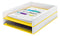 Leitz WOW Letter Tray Dual Colour White/Yellow 53611016 - UK BUSINESS SUPPLIES
