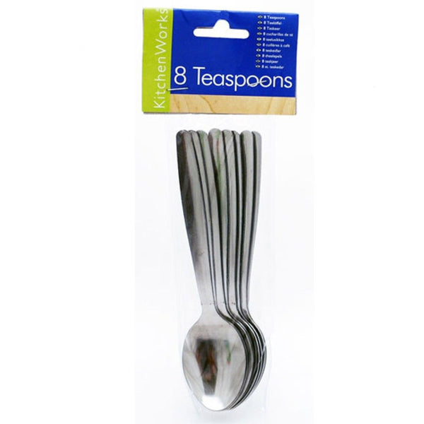 Metal Tea spoons 12 x 8pk (96 Spoons) - UK BUSINESS SUPPLIES