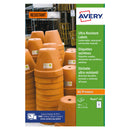 Avery Ultra Resistant Waterproof Labels 74x105mm (Pack of 160) B3427-20 - UK BUSINESS SUPPLIES