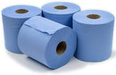 Janit-X Eco 100% Recycled Centrefeed Rolls Blue 6 x 150m CHSA Accredited - UK BUSINESS SUPPLIES