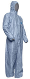 Tyvek 500 Xpert Blue Hooded Coverall (All Sizes) - UK BUSINESS SUPPLIES