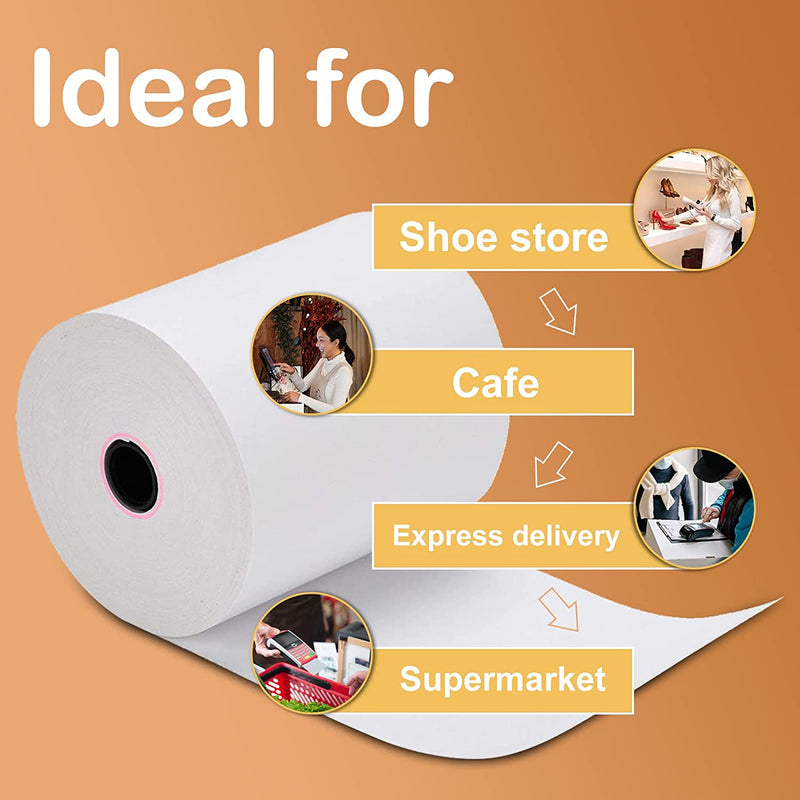 Roll-X Thermal Till Rolls BPA FREE (57x30) - UK BUSINESS SUPPLIES