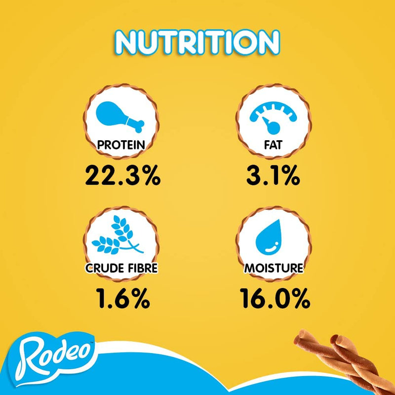 Pedigree Rodeo Dog Treats with Chicken 12 x 7 Sticks {Full Case} - UK BUSINESS SUPPLIES