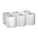 Scott Essential Jumbo Roll Toilet Tissue 8615 - 2 Ply Toilet Paper - 12 Rolls x 500 White Toilet Paper Sheets (2,400m) - UK BUSINESS SUPPLIES