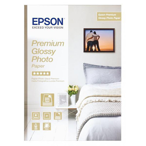 Epson Premium Glossy Photo Paper 255gsm A3+ 20 Sheets Code C13S041316 - UK BUSINESS SUPPLIES