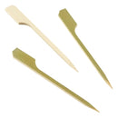 Belgravia Bamboo Paddle Skewers 9cm Pack 100's - UK BUSINESS SUPPLIES