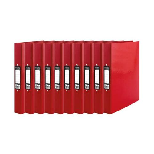 Pukka Pads Brights Ring Binder A4 Red (BR-7766) 10 Pack - UK BUSINESS SUPPLIES