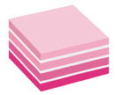Post-it Note Cube 76x76mm 450 Sheets Pastel Pink 2028P - 7100172384 - UK BUSINESS SUPPLIES