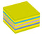 Post-it Notes Cube 76x76mm 450 Sheets Neon Green/Blue 2028 NB - 7000033879 - UK BUSINESS SUPPLIES