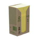 Post-it Recycled Notes 38 mm x 51 mm Canary Yellow (Pack 24) 7100172247 - UK BUSINESS SUPPLIES