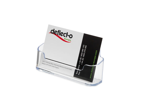 Deflecto Business Card Holder - 70101 - UK BUSINESS SUPPLIES