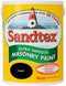 Sandtex Retail Ultra Smooth Masonry Black 5L - UK BUSINESS SUPPLIES