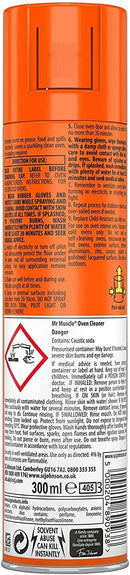 Mr Muscle Oven Cleaner 300ml (Self-scouring foaming formula) 667597 - UK BUSINESS SUPPLIES