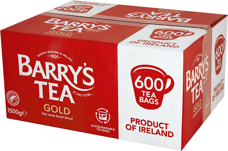 Barrys Tea Gold Blend Tea Bags 600s - UK BUSINESS SUPPLIES