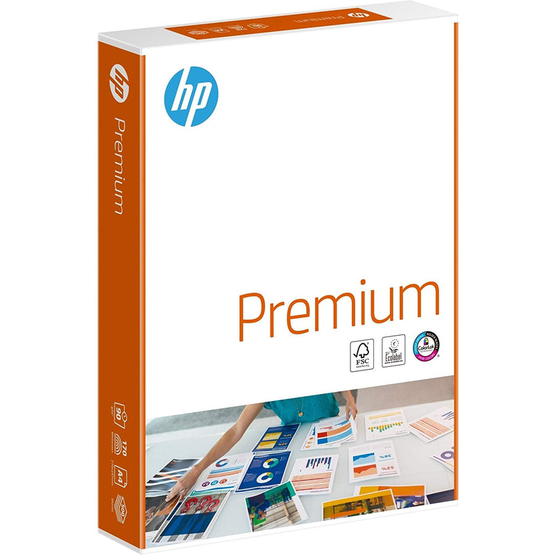 HP Premium A4 100gsm White Paper 1 Ream (500 Sheet) - UK BUSINESS SUPPLIES