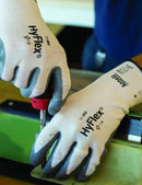 Ansell Hyflex Grey Foam Gloves (Pair) - UK BUSINESS SUPPLIES