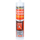 Everbuild General Purpose Silicone Clear 280ml - UK BUSINESS SUPPLIES