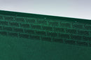 Rexel Crystalfile Classic A4 Suspension File Manilla 15mm V Base Green (Pack 50) 78045 - UK BUSINESS SUPPLIES