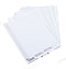 Rexel Crystalfile Suspension File Card Tab Inserts White (Pack 50) 78050 - UK BUSINESS SUPPLIES