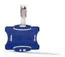 Durable Security Pass Badge Holder 54x85mm Blue (Pack 25) 811806 - UK BUSINESS SUPPLIES