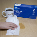 AF Safetiss Lint Free Paper Wipes Pack 200's - UK BUSINESS SUPPLIES